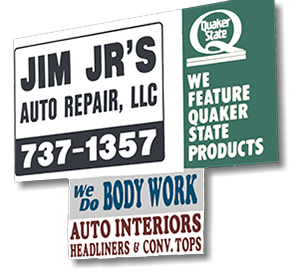 Jim Jr.'s Auto Repair Logo