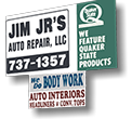 Jim Jr.'s Auto Repair Logo
